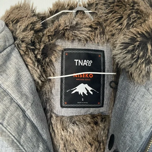 TNA Niseko Grey Parka - Picture 2 of 3